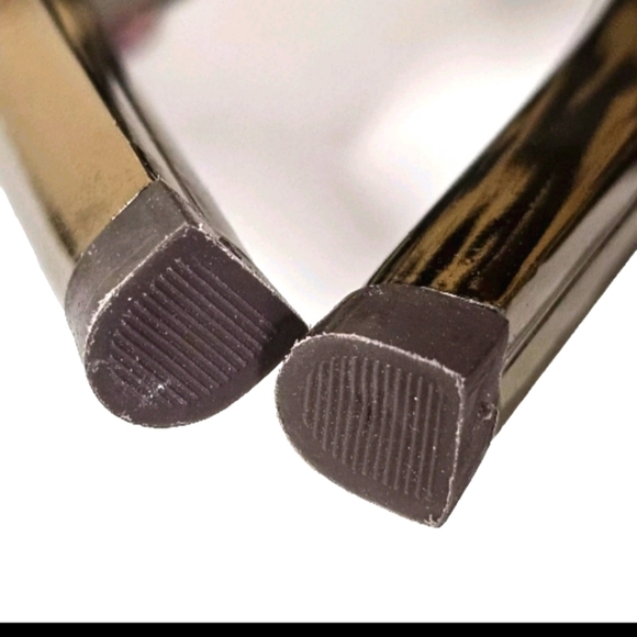 Carlos Santana 8.5 M Prowler Velvet Open Toe Sling Back Gold Heels Sandals - Picture 11 of 14